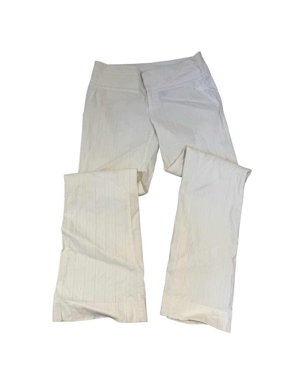 Bisou Bisou Cream Tailored Dress Pants - Size 6